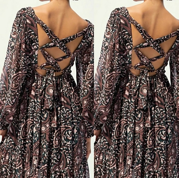 Free People Folklore Maxi Dress - Picture 4 of 8